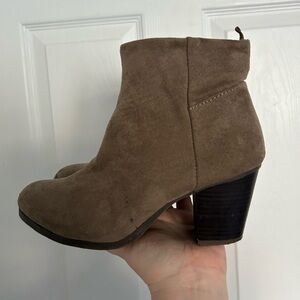 Suede Ankle Boots